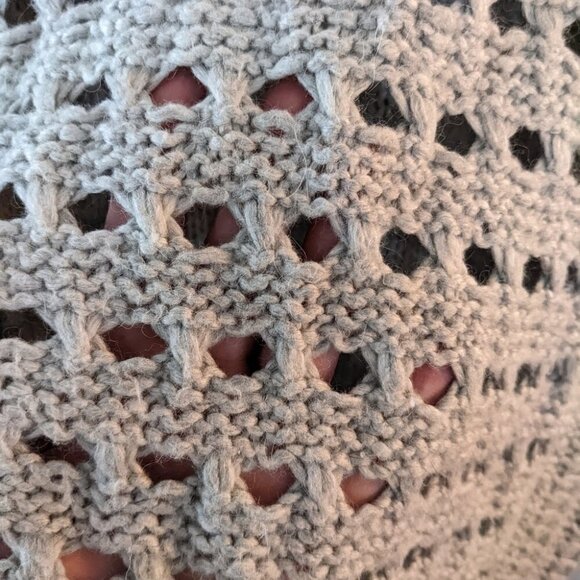 Helmut Lang | Inherent Texture Sweater In Light Grey - Picture 9 of 9